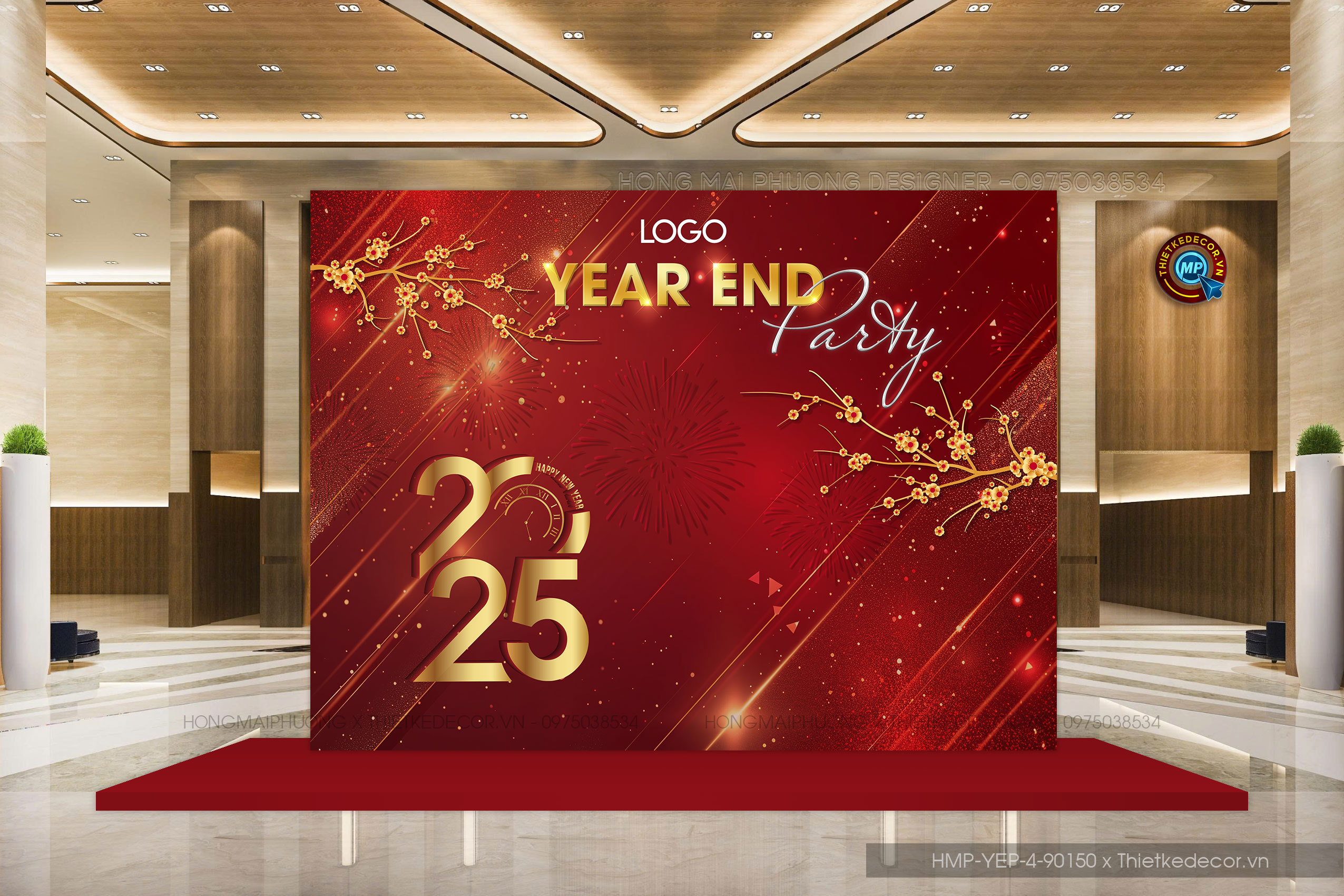 File thiết kế tiệc Tất niên 2025, Year End Party 2025